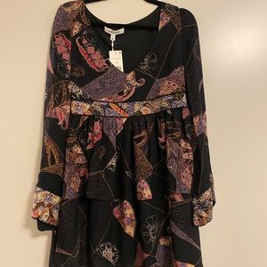 Elizabeth and James silk baby doll dress